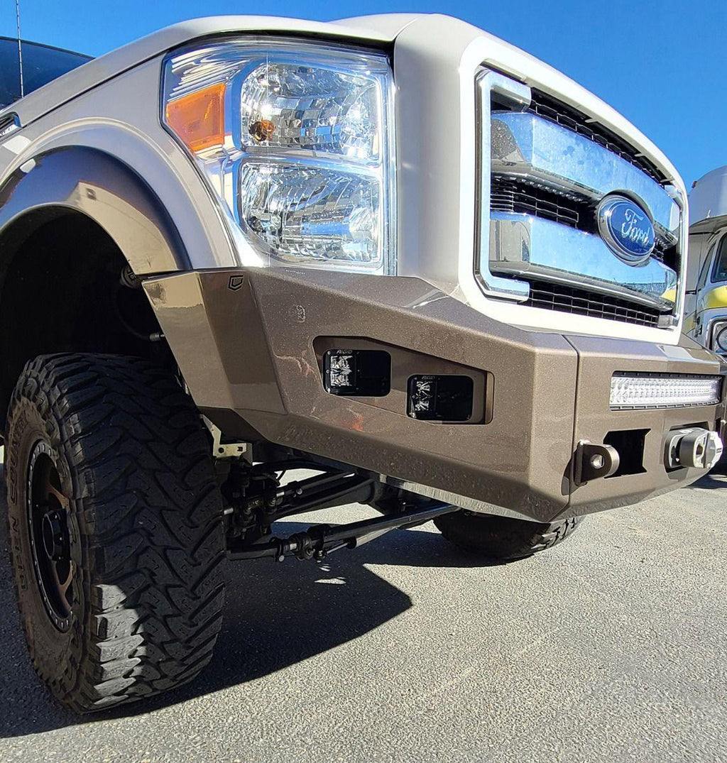 CHASSIS UNLIMITED 2011-2016 FORD SUPERDUTY F250/F350 ATTITUDE FRONT BUMPER
