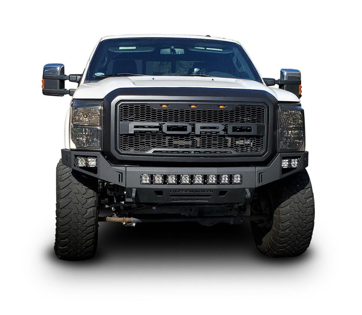 CHASSIS UNLIMITED 2011-2016 FORD SUPERDUTY F250/F350 OCTANE SERIES FRONT BUMPER
