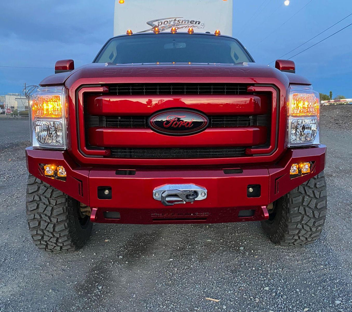 CHASSIS UNLIMITED 2011-2016 FORD SUPERDUTY F250/F350 OCTANE SERIES FRONT WINCH BUMPER
