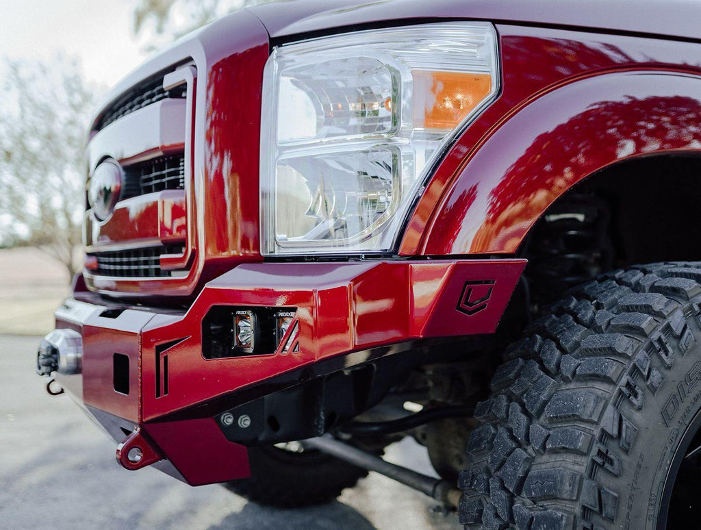 CHASSIS UNLIMITED 2011-2016 FORD SUPERDUTY F250/F350 OCTANE SERIES FRONT WINCH BUMPER