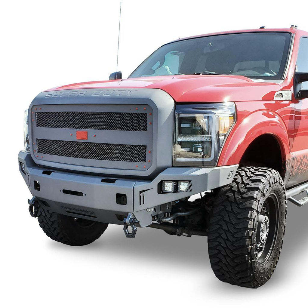 CHASSIS UNLIMITED 2011-2016 FORD SUPERDUTY F250/F350 OCTANE SERIES FRONT WINCH BUMPER