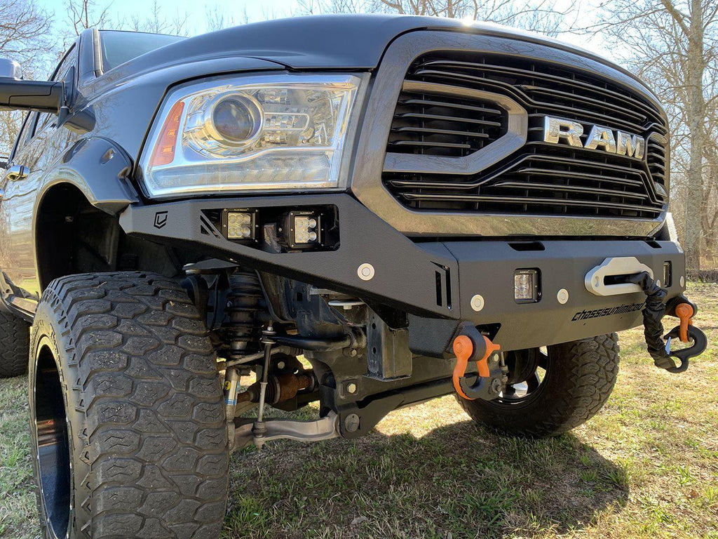 CHASSIS UNLIMITED 2013-2018 RAM 1500 OCTANE SERIES FRONT WINCH BUMPER