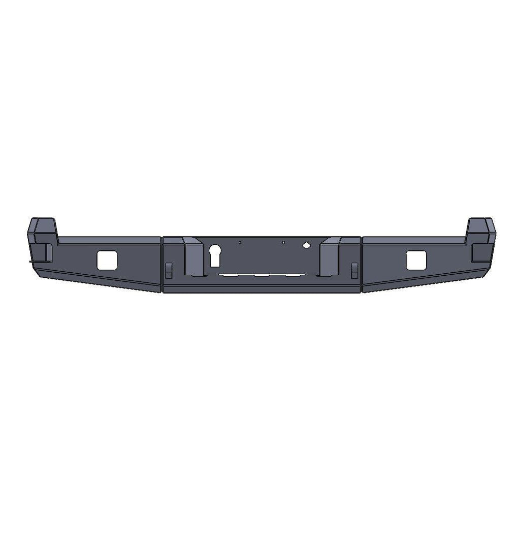 CHASSIS UNLIMITED 2017-2021 FORD SUPERDUTY F250/F350 ATTITUDE REAR BUMPER