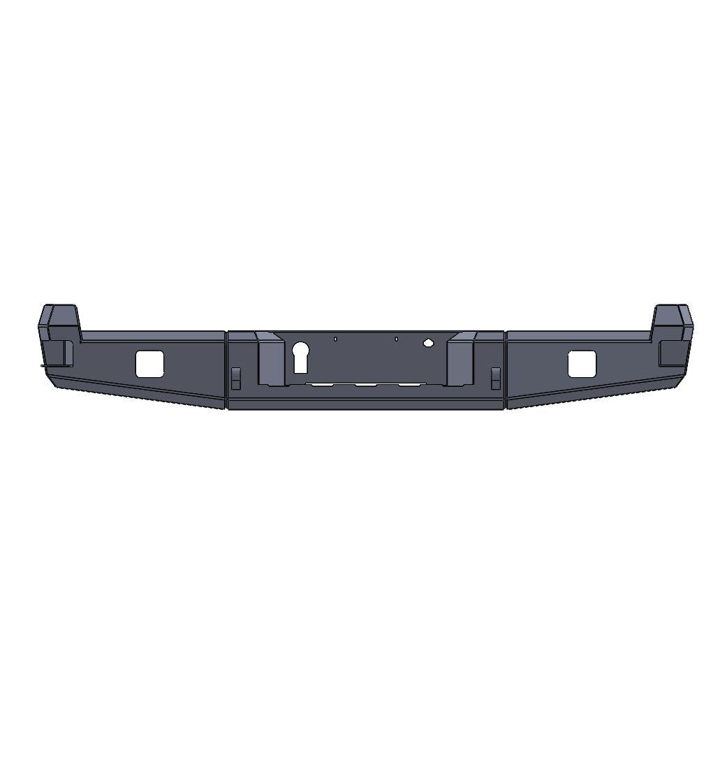 CHASSIS UNLIMITED 2017-2021 FORD SUPERDUTY F250/F350 ATTITUDE REAR BUMPER