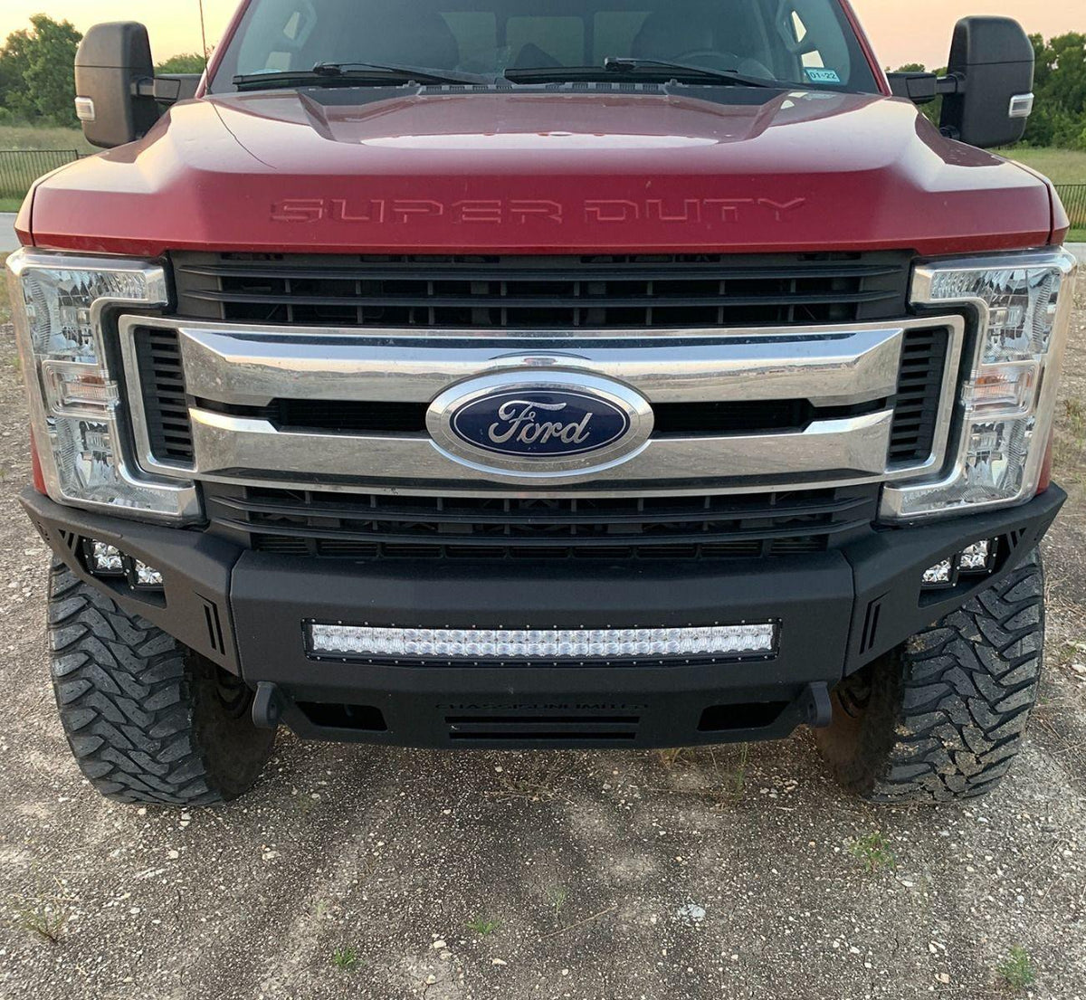 CHASSIS UNLIMITED 2017-2021 FORD SUPERDUTY F250/F350 OCTANE SERIES FRONT BUMPER