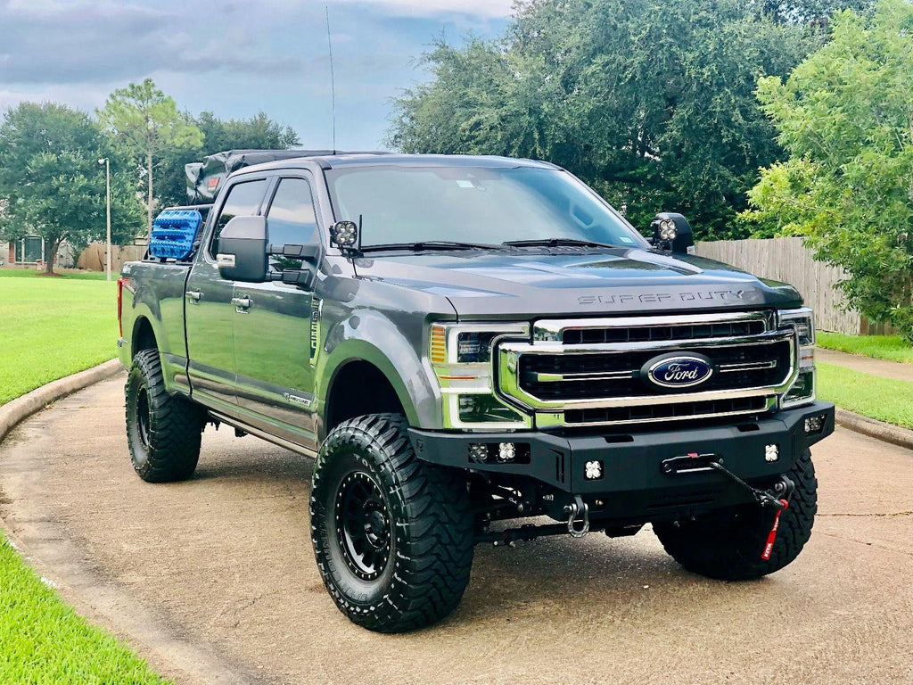 Chassis Unlimited 2017-2022 Ford F250/F350 Octane Series Front Super Duty Winch Bumper