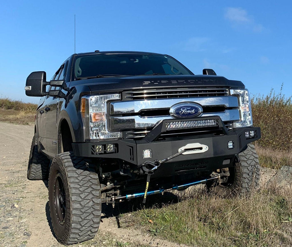 Chassis Unlimited 2017-2022 Ford F250/F350 Octane Series Front Super Duty Winch Bumper