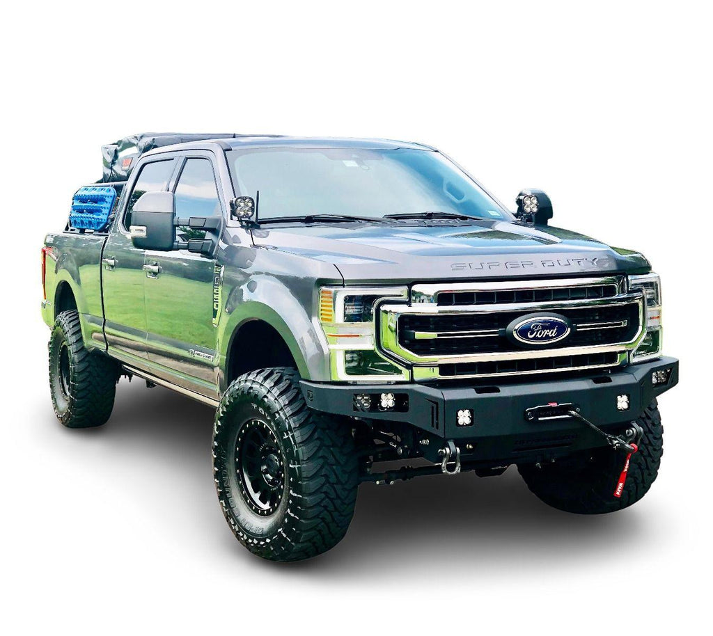 Chassis Unlimited 2017-2022 Ford F250/F350 Octane Series Front Super Duty Winch Bumper