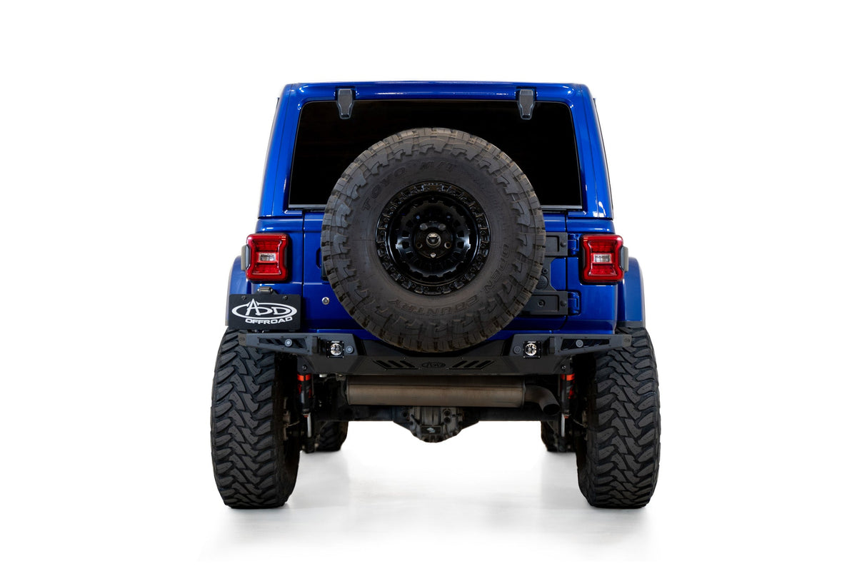 2018-2026 Jeep Wrangler JL Stealth Fighter Rear Bumper