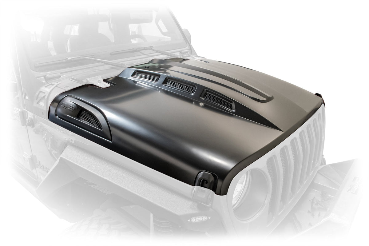 2018-2026 Jeep Wrangler JL & Gladiator JT Heat Dispersion Hood