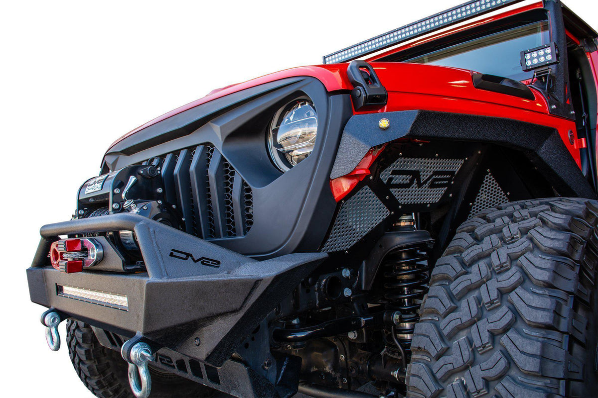 2018-2026 Jeep Wrangler JL & Gladiator JT Replacement Grille | Black