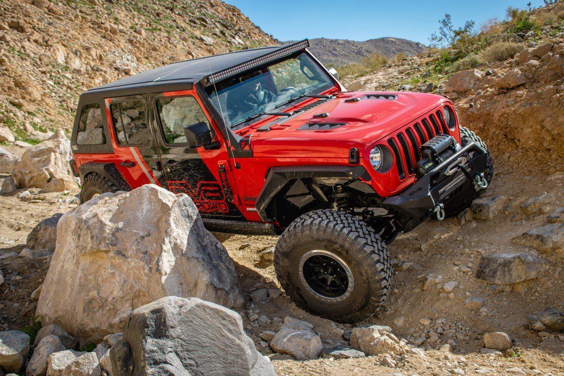 2018-2026 Jeep Wrangler JL & Gladiator JT Rubicon Replica Hood