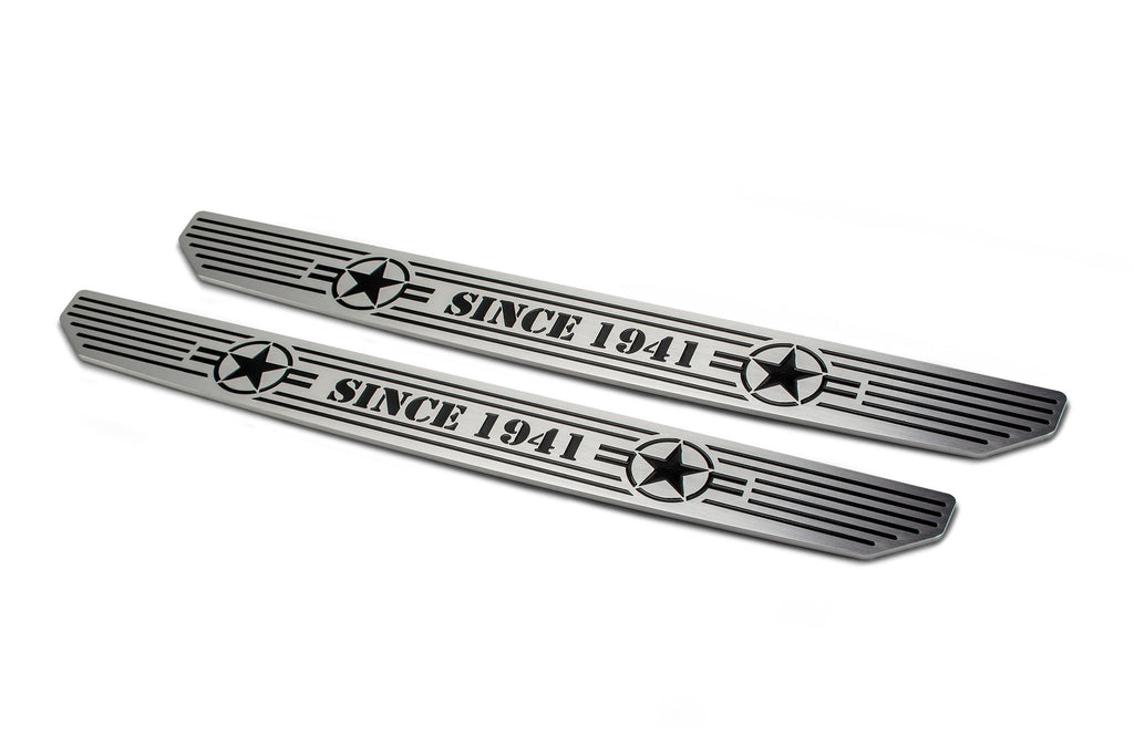 2018-2026 Jeep Wrangler JL & Gladiator JT Sill Plates | Front