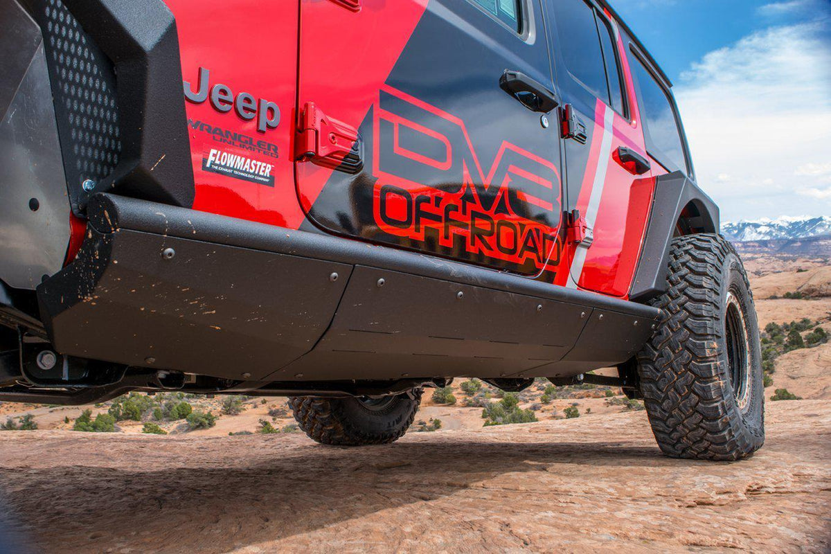 2018-2023 Jeep JL 4-Door Boatside Rock Sliders