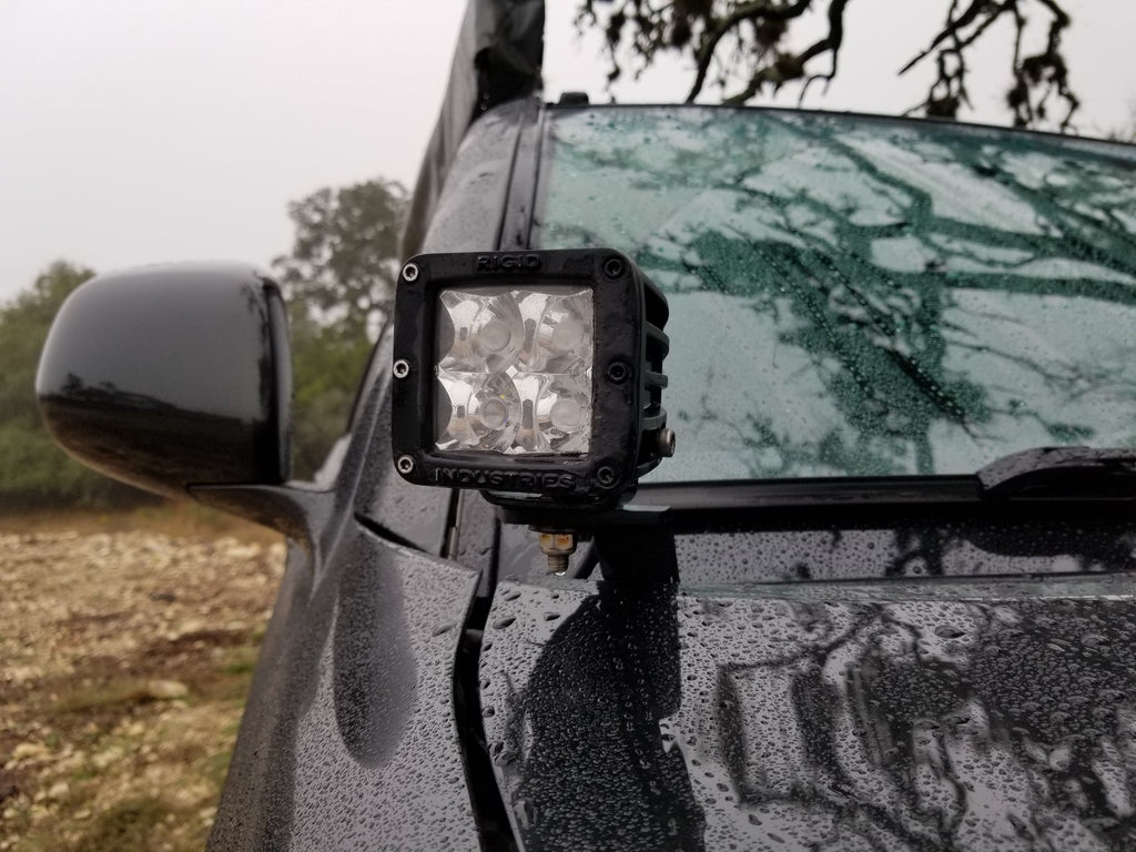 2002–2009 4th Gen 4Runner Ditch Light Brackets