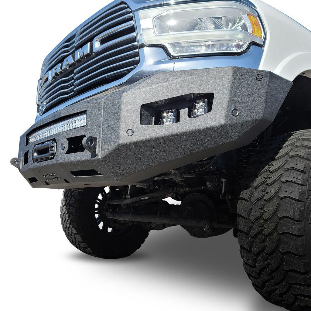 CHASSIS UNLIMITED 2019-2021 RAM 2500/3500 ATTITUDE SERIES FRONT WINCH BUMPER