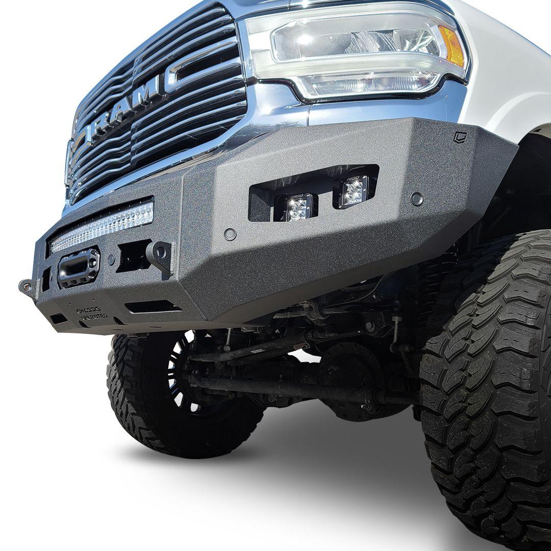 CHASSIS UNLIMITED 2019-2021 RAM 2500/3500 ATTITUDE SERIES FRONT WINCH BUMPER