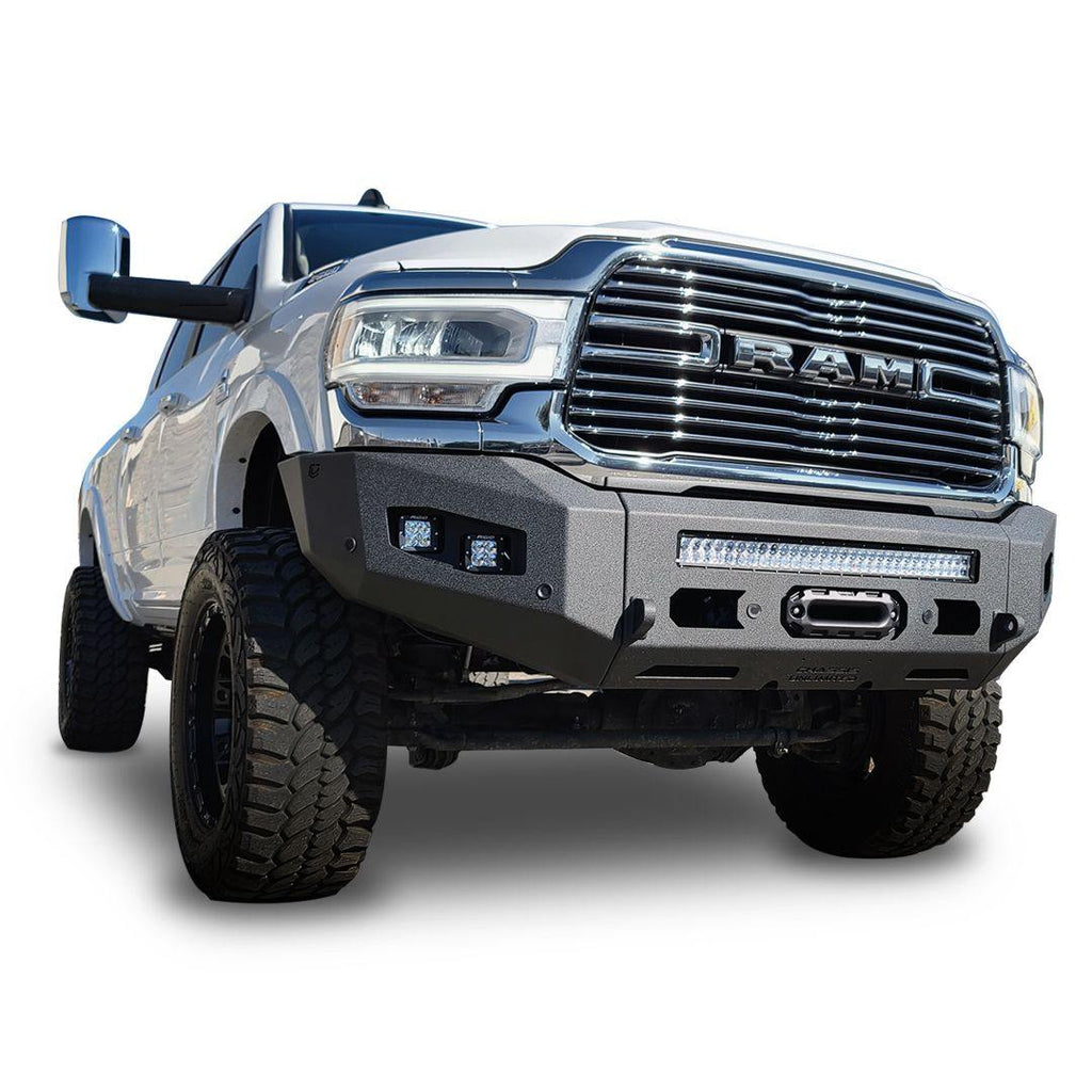 CHASSIS UNLIMITED 2019-2021 RAM 2500/3500 ATTITUDE SERIES FRONT WINCH BUMPER