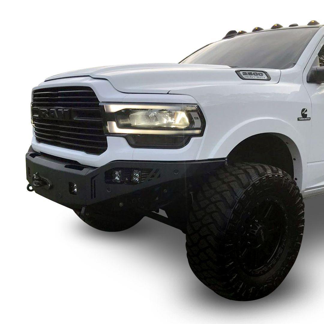 CHASSIS UNLIMITED 2019-2024 RAM 2500/3500 OCTANE SERIES FRONT WINCH BUMPER