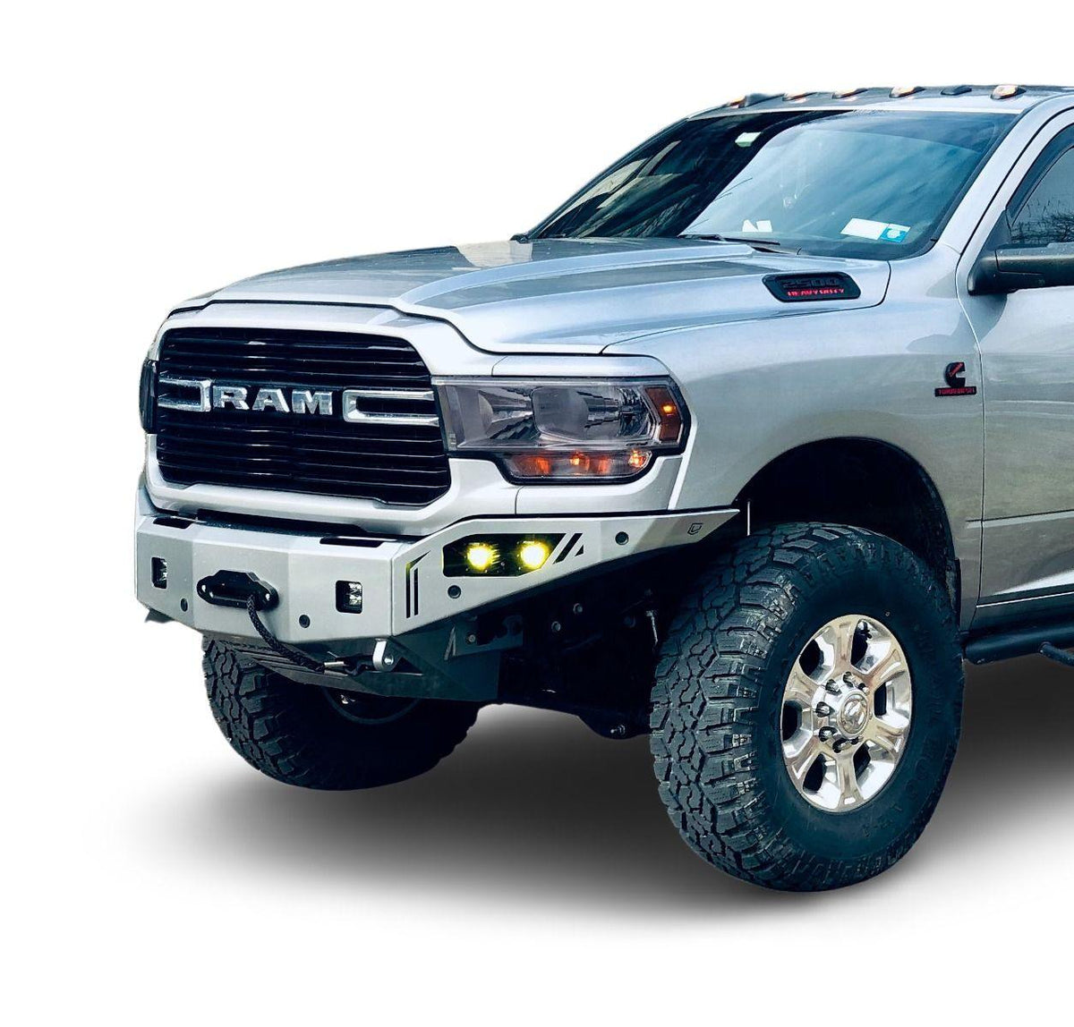 CHASSIS UNLIMITED 2019-2024 RAM 2500/3500 OCTANE SERIES FRONT WINCH BUMPER