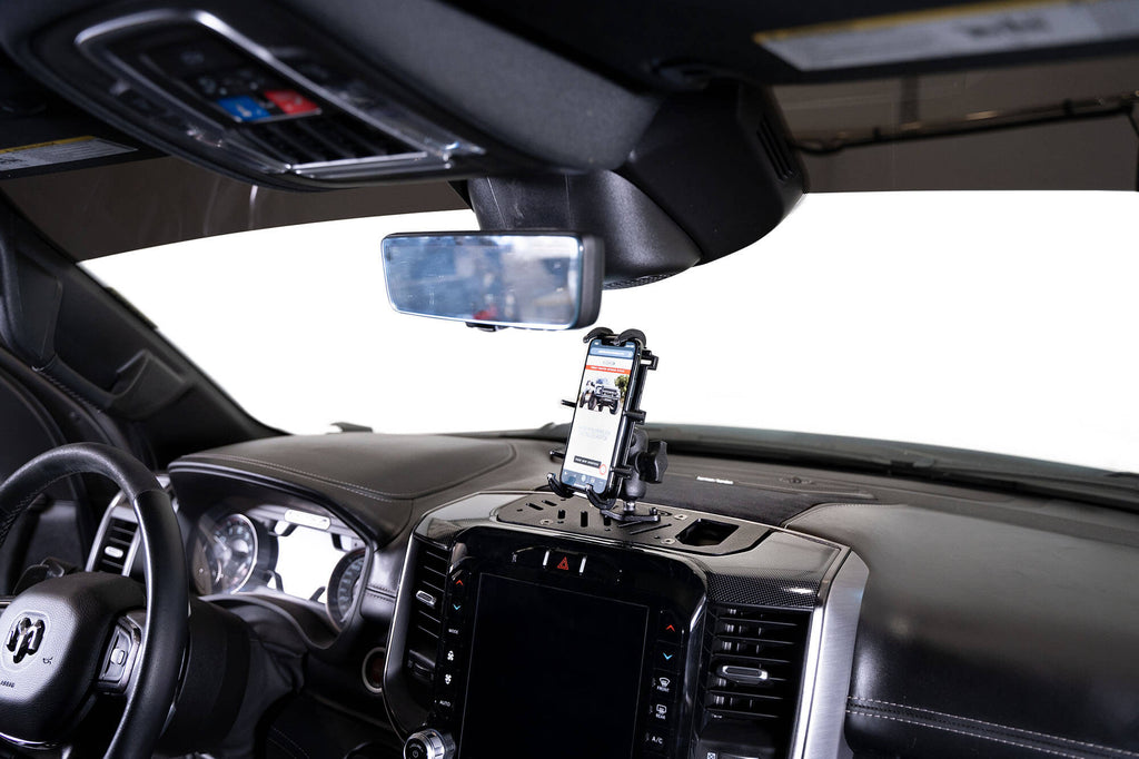 2019-2025 Ram 1500 & TRX & 2025-2026 RHO Digital Device Dash Mount