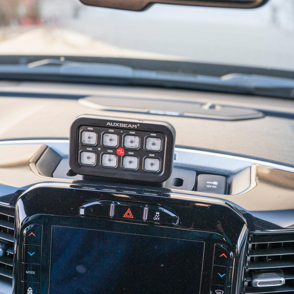CJC Built 2019-2024 Ram Auxbeam Dash Mount