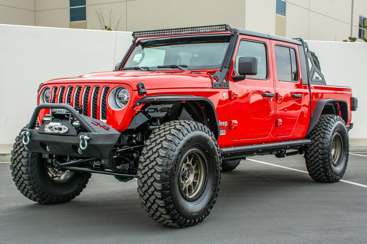 2020-2026 Jeep Gladiator JT Rock Sliders with Step