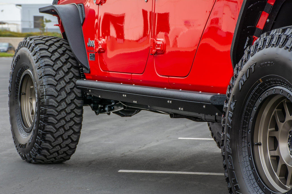 2020-2026 Jeep Gladiator JT Rock Sliders with Step