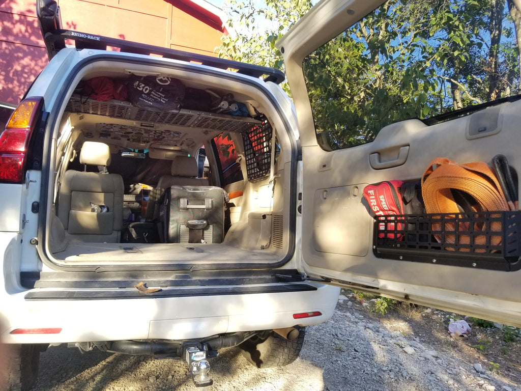 2002-2009 Lexus GX470 Molle Storage Panel Shelf