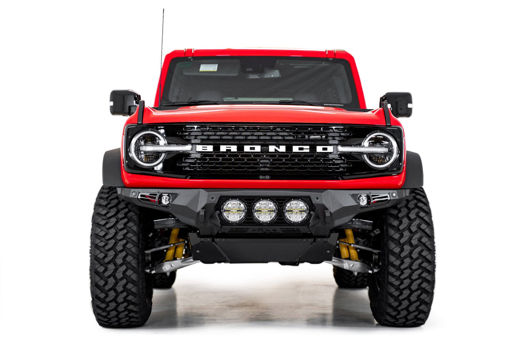 2021-2026 Ford Bronco Bomber Front Bumper (Rigid)