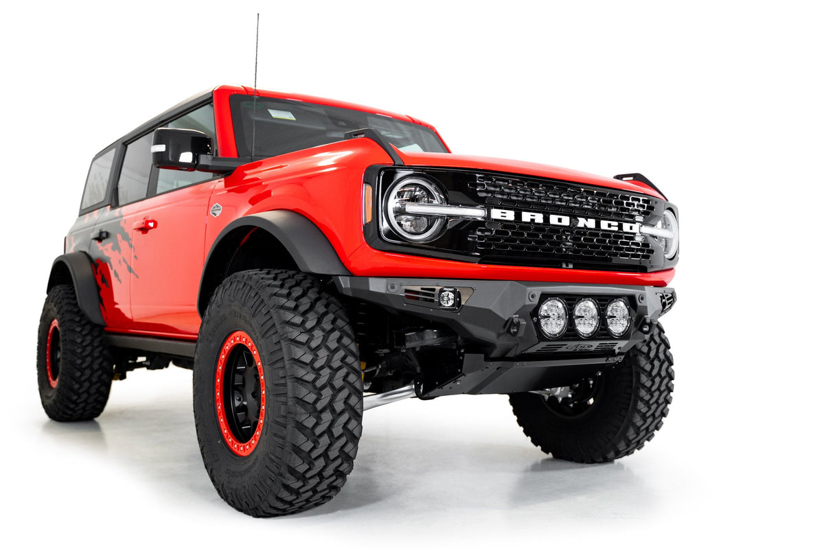 2021-2026 Ford Bronco Bomber Front Bumper (Rigid)