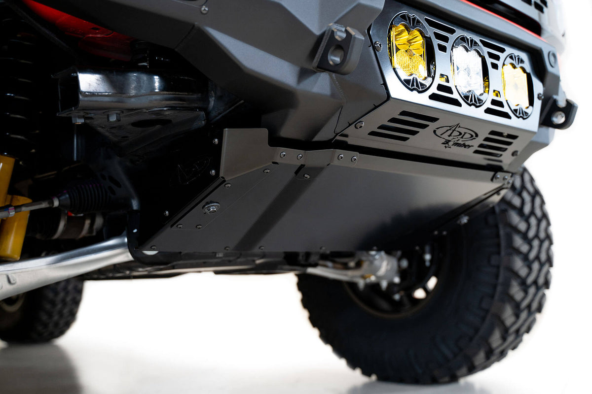 2021-2026 Ford Bronco Bomber/Krawler Front Bumper Skid Plate