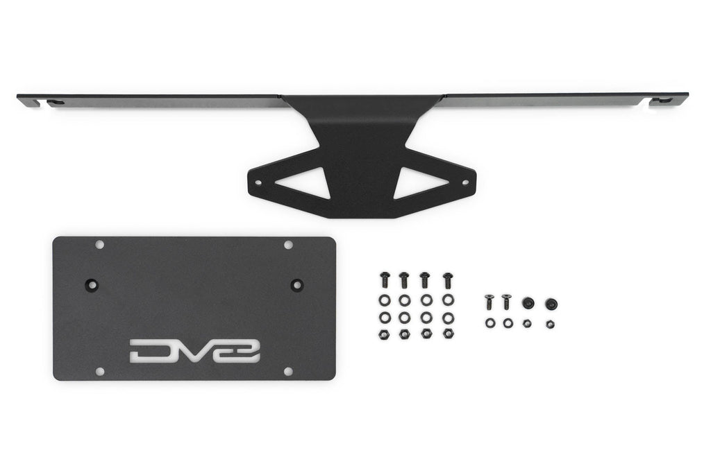 2021-2026 Ford Bronco | Capable Bumper Slanted Front License Plate Mount