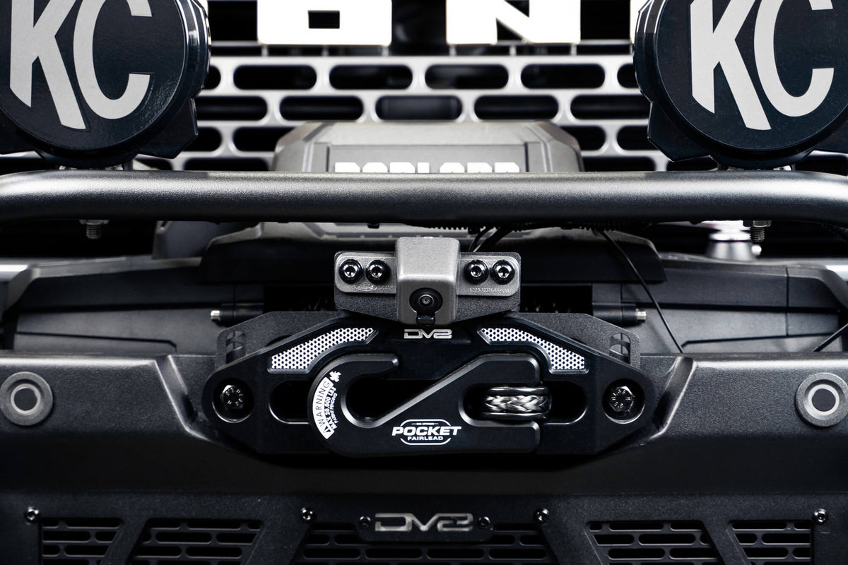 2021-2025 Ford Bronco | Front Camera Relocation Bracket | DV8 Offroad