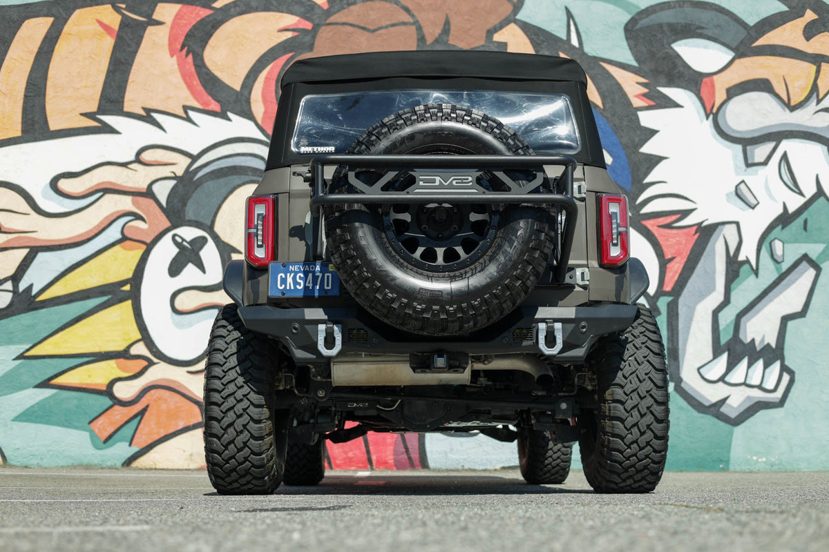 2021-2026 Ford Bronco | Spare Tire Guard & Accessory Mount