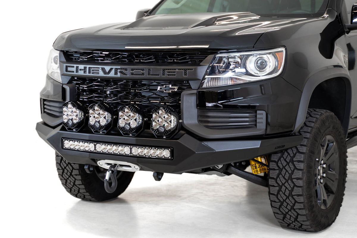 2021-2022 Chevy Colorado ZR2 Stealth Fighter Front Bumper