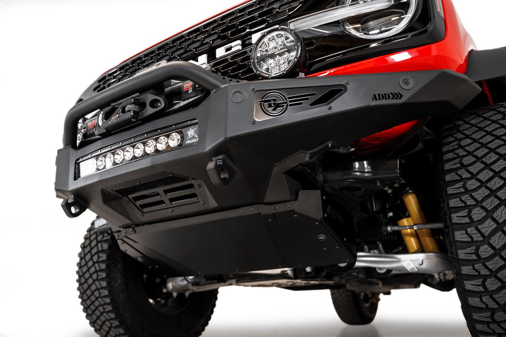 2021-2026 Ford Bronco Rock Fighter Winch Front Bumper