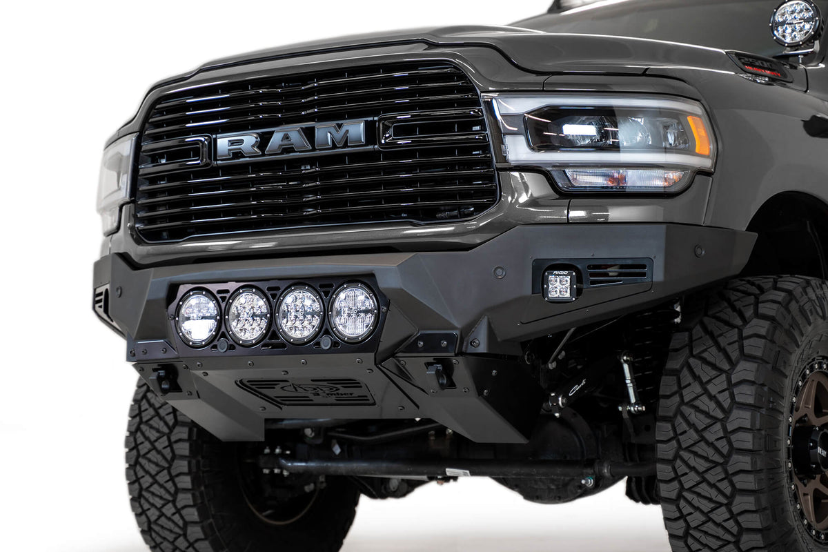 2019-2024 RAM 2500/3500 Bomber Front Bumper (RIGID)