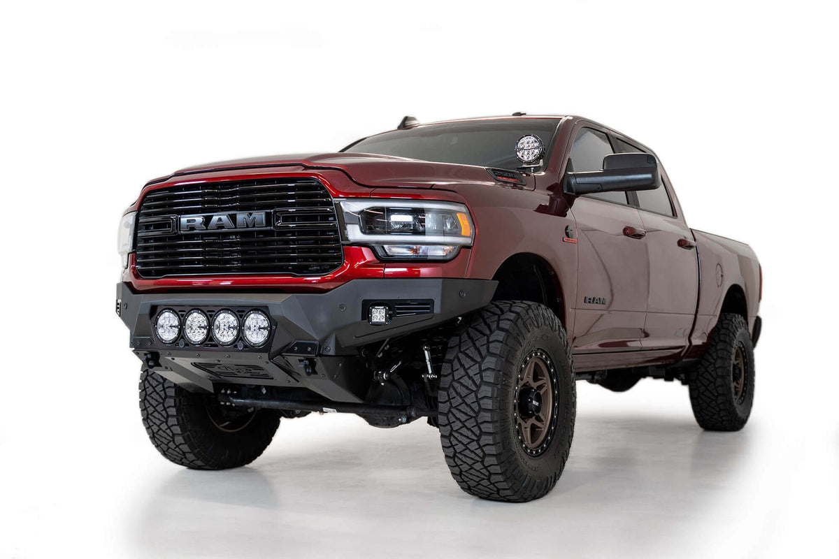2019-2024 RAM 2500/3500 Bomber Front Bumper (RIGID)