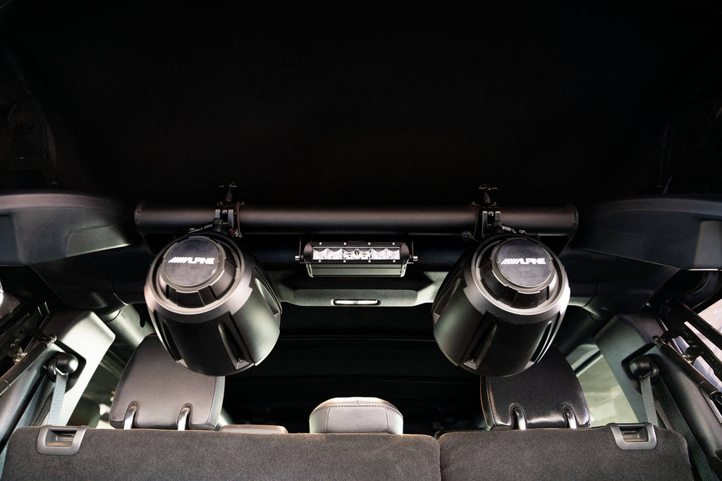 2021-2026 Ford Bronco | Rear Speaker & Light Mount