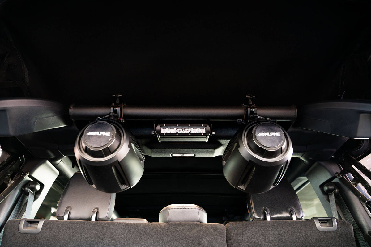 2021-2026 Ford Bronco | Rear Speaker & Light Mount