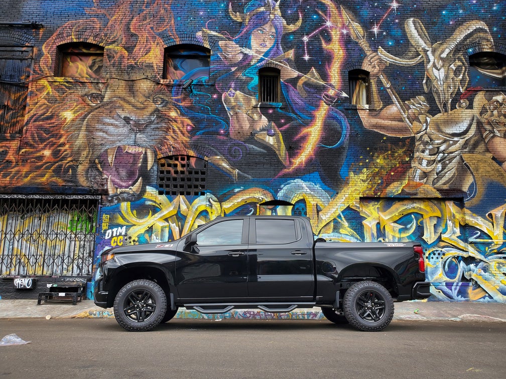 2019-2026 CHEVROLET SILVERADO 1500 CREW CAB/2020-2024 SILVERADO 2500/3500 CREW CAB AMBUSH SIDE STEPS