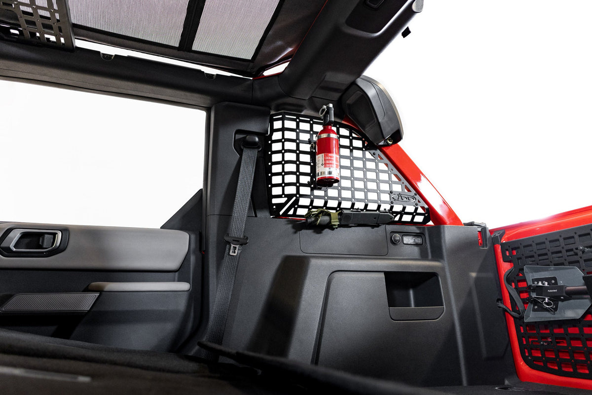 2021-2026 Ford Bronco & Bronco Raptor Rear Window Molle Storage Panels