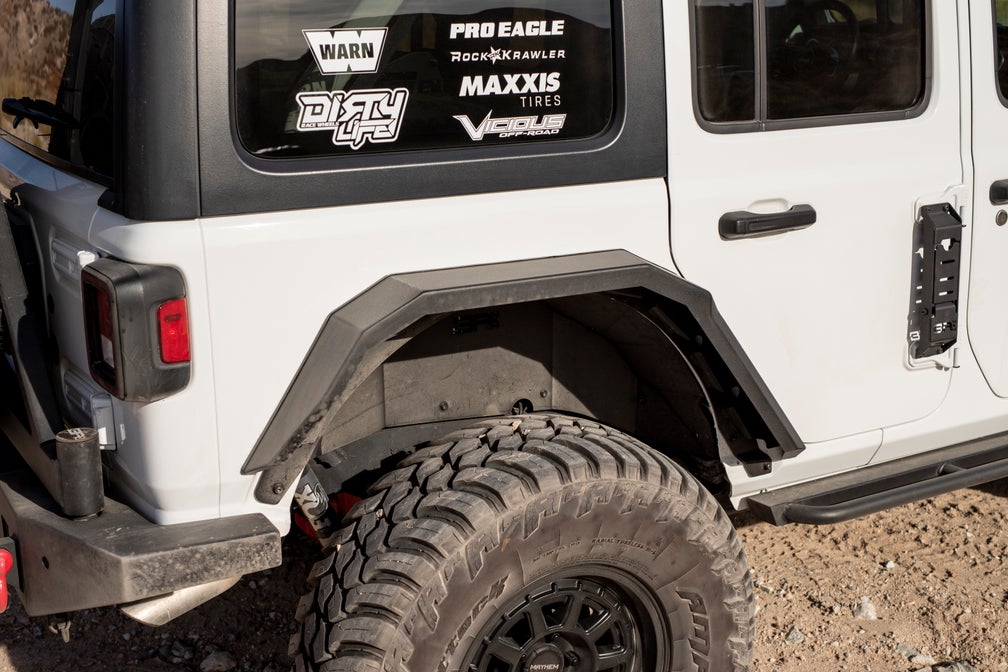 2018-2026 JEEP WRANGLER JL REAR FENDER FLARES