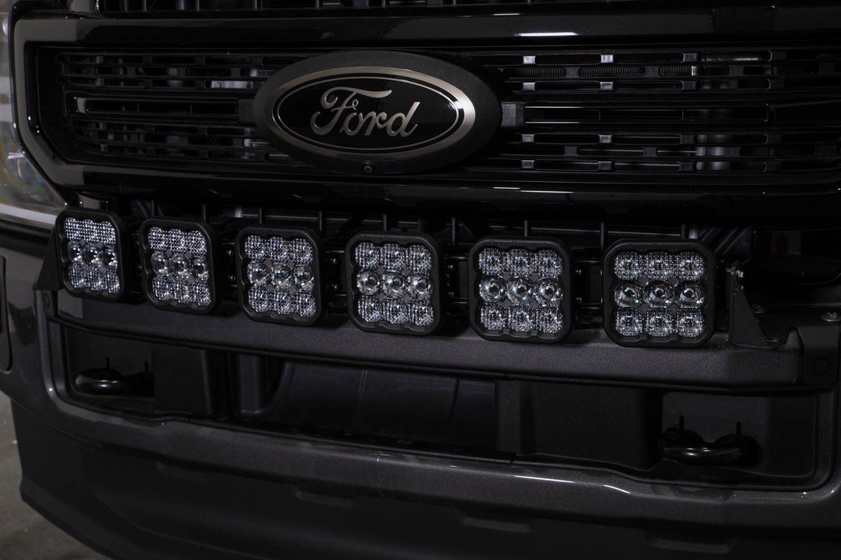 Diode Dynamics SS5 Grille CrossLink Lightbar Kit for 2020-2022 Ford Super Duty