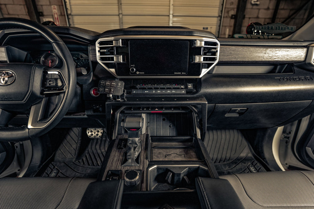 2022+ Toyota Tundra & 2023 Sequoia Center Console Molle Panels & Device Bridge