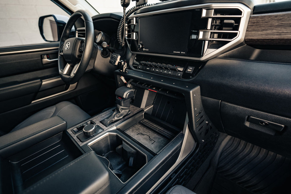 2022+ Toyota Tundra & 2023 Sequoia Center Console Molle Panels & Device Bridge