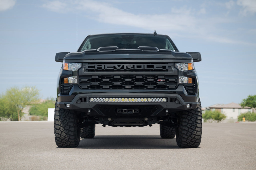 2022-2026 Chevy Silverado 1500 Stealth Fighter Front Bumper