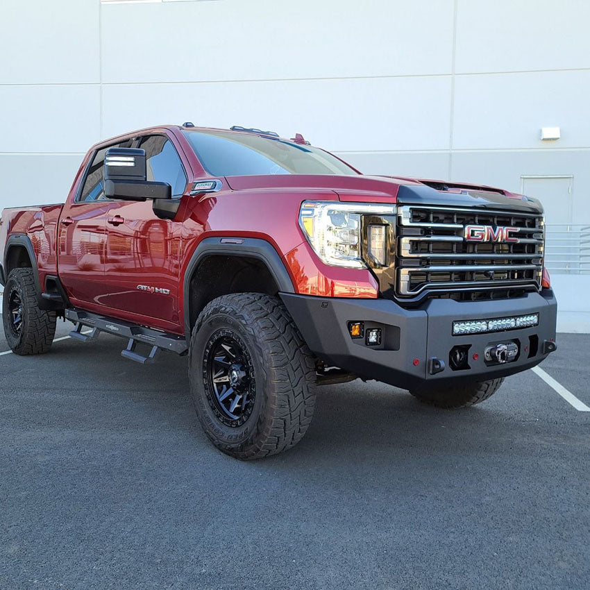 Chassis Unlimited 2020-2023 GMC Sierra 2500/3500 Attitude Front Winch Bumper