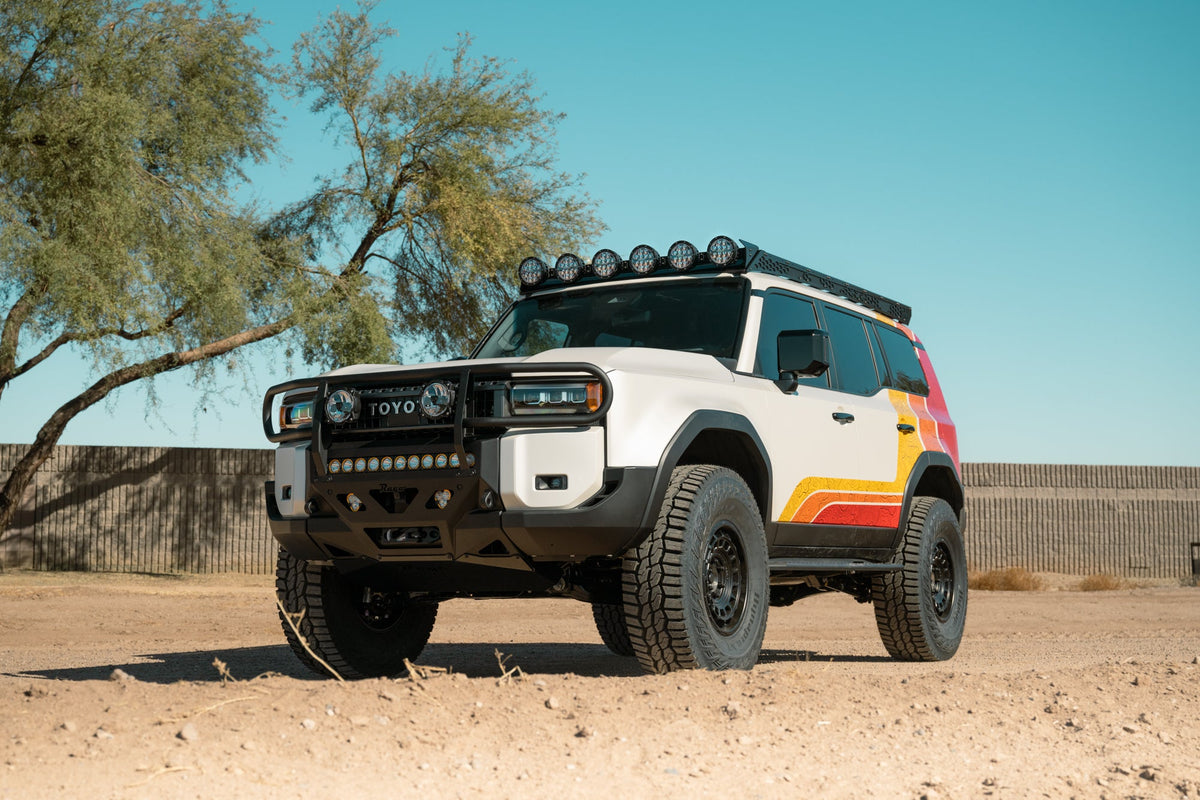 2024+ Land Cruiser & Lexus GX 550 Roof Rack RIGID Round Light Mount